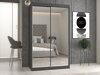 Vaatekaappi Mandeville 158 (Antrasiitti)