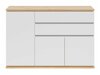 Chest of drawers Cirfelo 102 (White + Artisan oak)