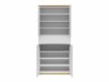 Bookcase Cirfelo 103 (White + Artisan oak)