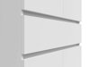 Bookcase Cirfelo 103 (White + Artisan oak)