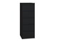 Chest of drawers Elbvelu 121 (Black)