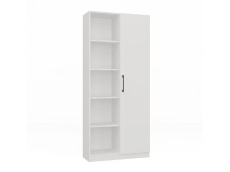 Bookcase Elbvelu 122 (White)