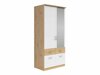 Wardrobe Boston 533 (Artisan oak + White)