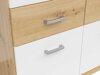 Wardrobe Boston 533 (Artisan oak + White)