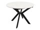 Table Oswego 112 (Black + White marble)