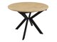 Table Oswego 112 (Black + Lancelot oak)
