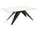 Table Oswego 113 (Black + White marble)