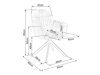 Tuoli Detroit 221 (Beige)