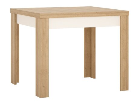 Pöytä Feldeli 110 (Riviera tammi + Valkoinen)