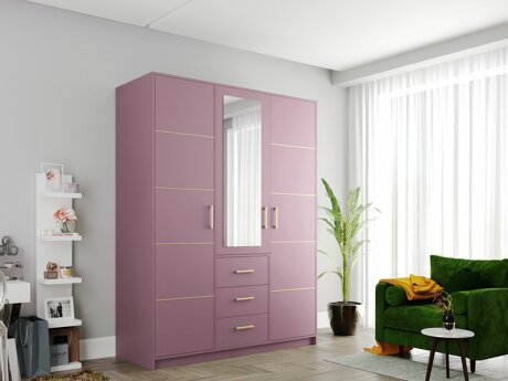 Vaatekaappi Rosa (Violetti)