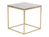 Coffee table Dallas 178 (Black marble + Brass)