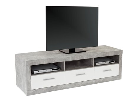 TV-taso Romfera 103 (Valkoinen + Harmaa)