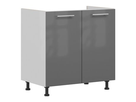 Modulaarinen allaskaappi ovilla Tiffa Grey 125