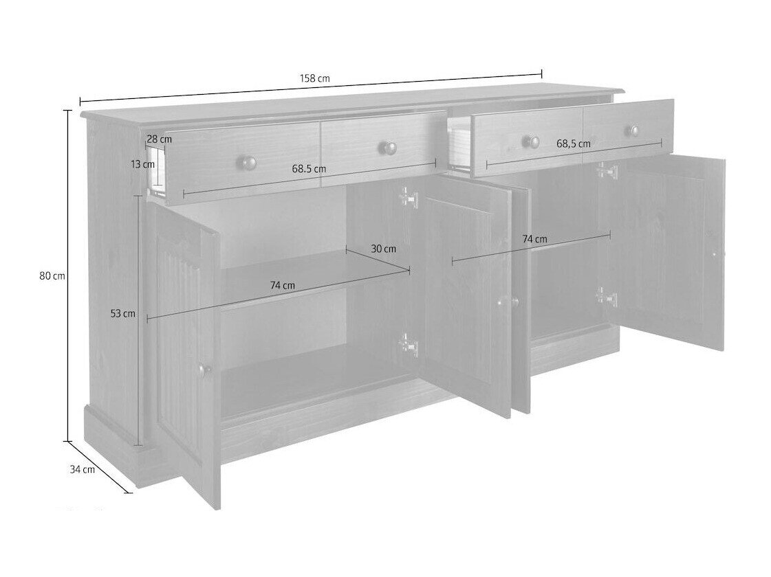 Lipasto Caltola 103 (Valkoinen)