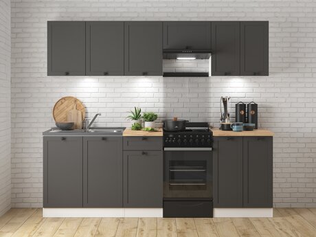 Moduulikeittiöryhmä Classic Grey 119