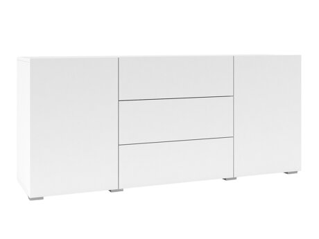 Chest of drawers Revmiru 103 (White + Wotan Oak)