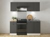 Modulaarinen seinäkaappi Classic Grey 104