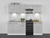 Modulaarinen kaappi ovilla Line Grey 114