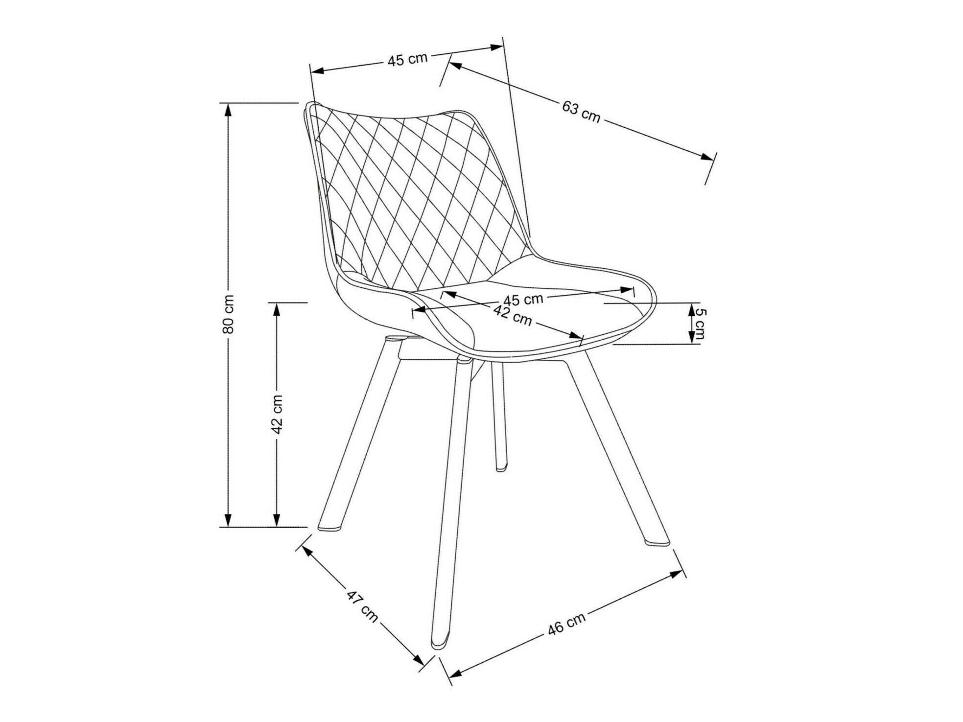 Tuoli Houston 1442 (Bluvel 4215)