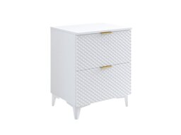 Standing bathroom cabinet for washbasin Liretu 101 (White)