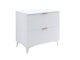 Standing bathroom cabinet for washbasin Liretu 102 (White)