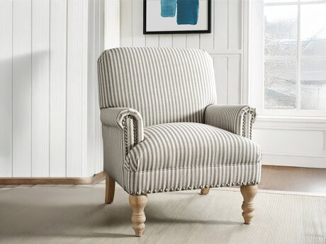 Nojatuoli Tulsa 466 (Valkoinen + Beige)