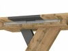 Table Detroit 568 (Artisan oak + Anthracite)