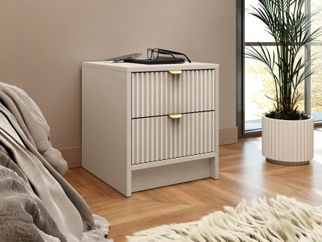 Yöpöytä Comfivo Papilio (Beige)