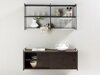 Wall shelf Dallas 4551 (Black)