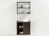 Wall cabinet Dallas 4529 (Brown)