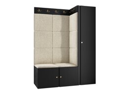 Eteissetti Hartford 385 (Musta)
