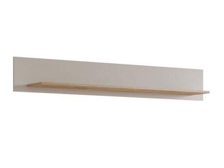 Wall shelf Sovera 100 (Golden oak + Cashmere)