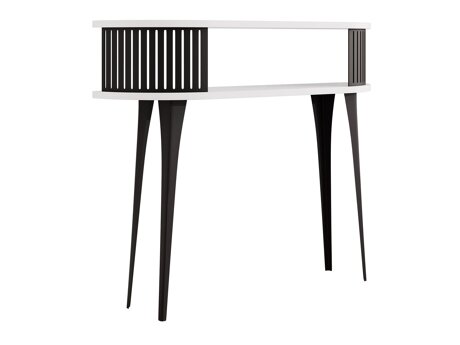 Console table Vitum (Black + White)