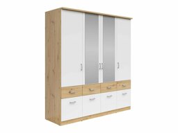 Wardrobe Boston 537 (Artisan oak + White)