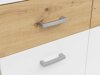 Wardrobe Boston 537 (Artisan oak + White)