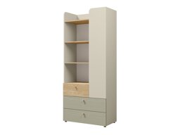 Hylly Domcali 102 (Harmaa + Tammi)