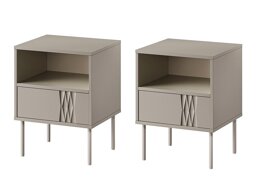 Yöpöytäsetti Tolete 106 (Beige)