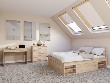 Bedroom set Novsore 155 (Sonoma oak)
