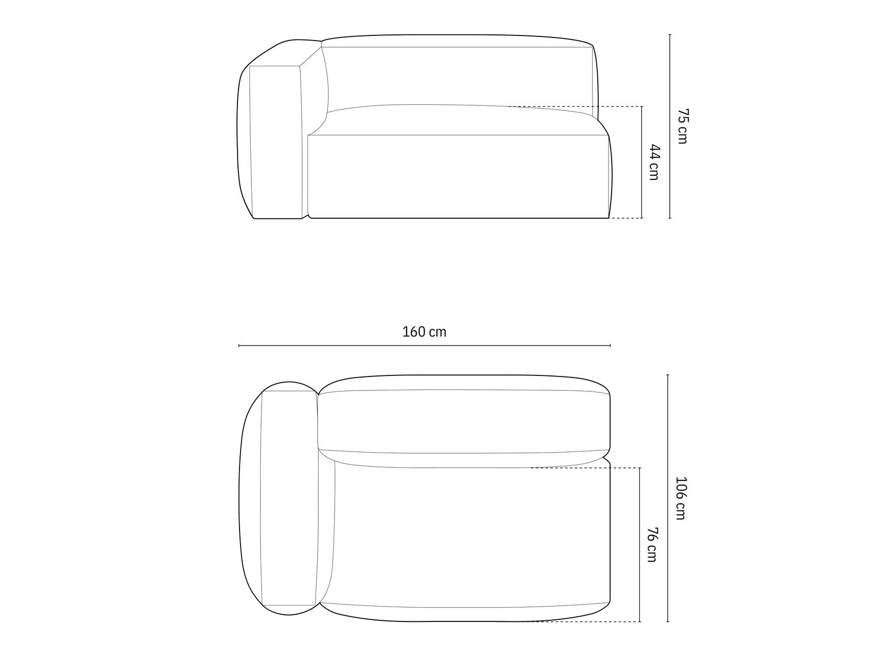 Modulaarinen istuinyksikkö Sorcoro 111 (Vogue 15)
