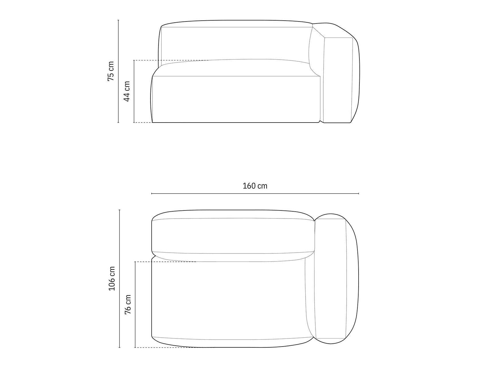 Modulaarinen istuinyksikkö Sorcoro 111 (Vogue 01)