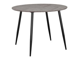 Pöytä Denton 761 (Tumma tammi + Musta)