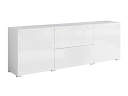 TV-taso Mirfivo 104 (Valkoinen + Kiiltävä valkoinen)