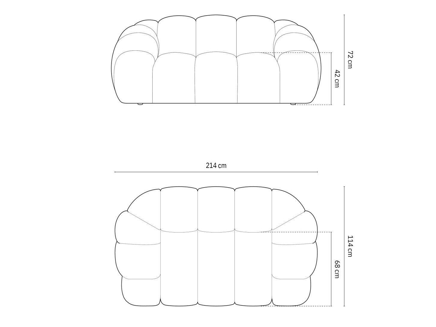 Sohva Cirnolu 100 (Bubble 03)
