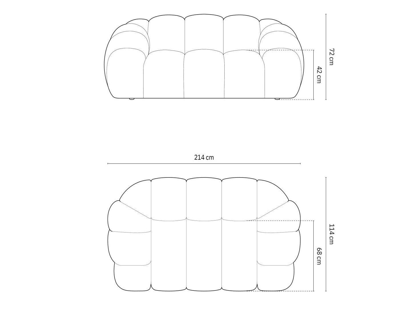 Sohva Cirnolu 100 (Bubble 13)