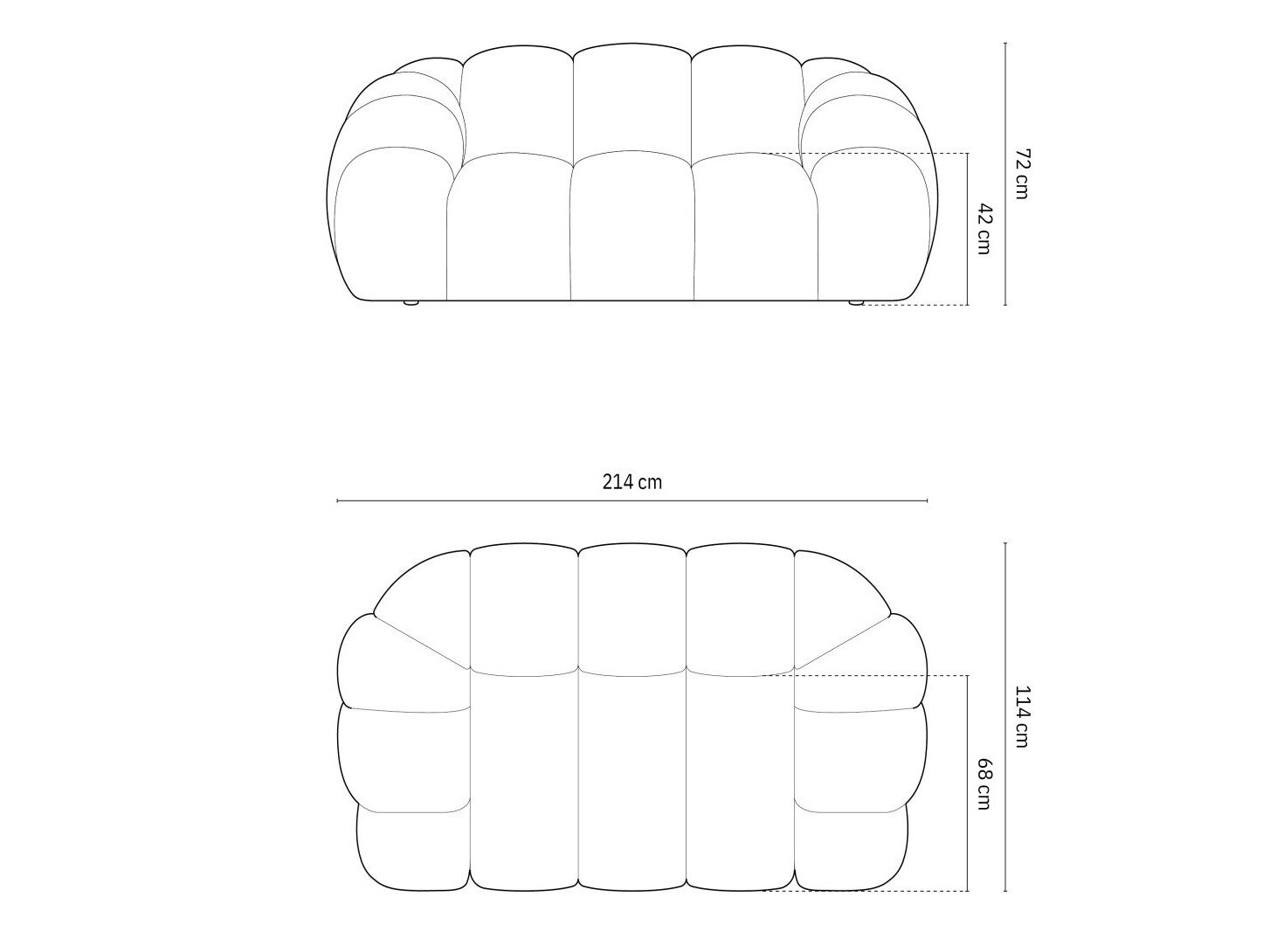 Sohva Cirnolu 100 (Bubble 15)