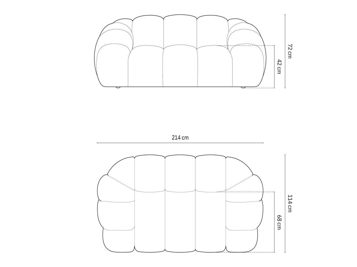 Sohva Cirnolu 100 (Bubble 17)