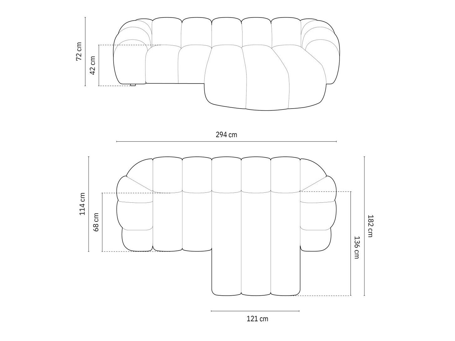 Kulmasohva Cirnolu 105 (Bubble 15)