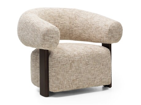 Nojatuoli Burleson 548 (Beige + Pähkinä)