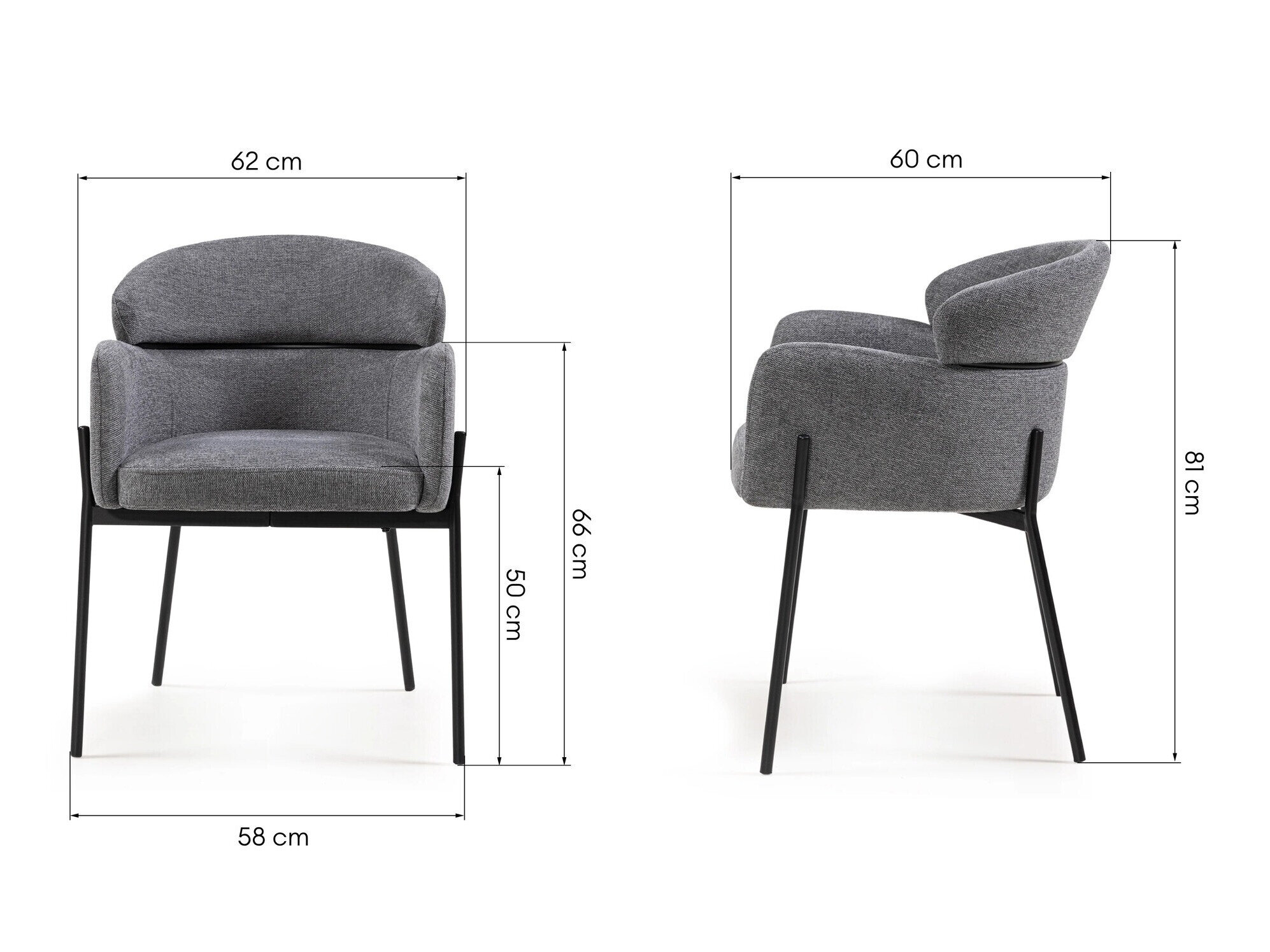 Tuoli Burleson 175 (Harmaa)