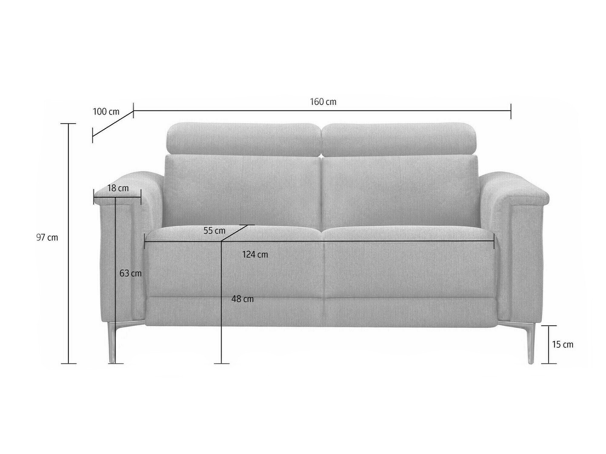 Sohva kallistustoiminnolla Evamare 100 (Tummanvihreä)